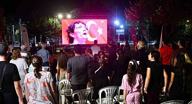 Osmangazi Belediyesi milli heyecanı meydanlara taşıdı