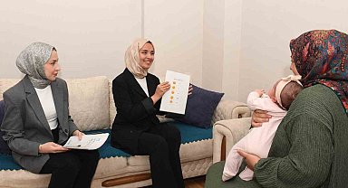 Osmangazi Belediyesi yeni doğum yapan annelerin yanında