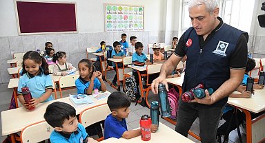 Osmaniye'de minik öğrencilere "Sıfır Atık" hediyesi