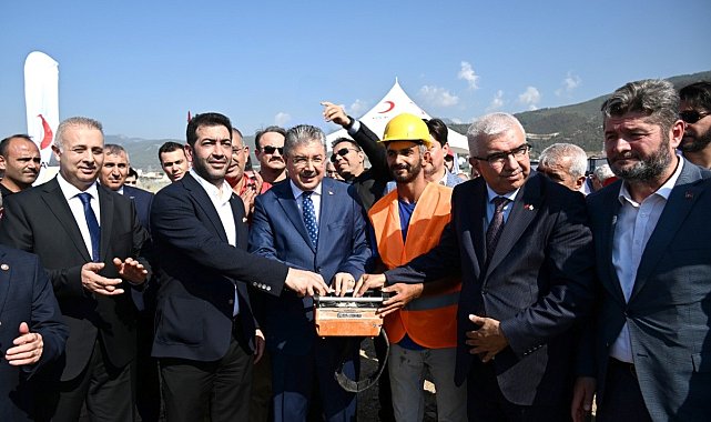 Osmaniye'de Türk Kızılay Aşevi'nin temeli atıldı
