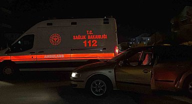 Otomobil elektrikli bisiklete çarptı: 1 yaralı