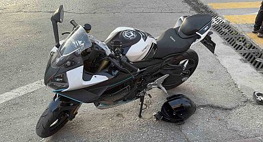 Otomobil ile motosiklet çarpıştı: 1 yaralı