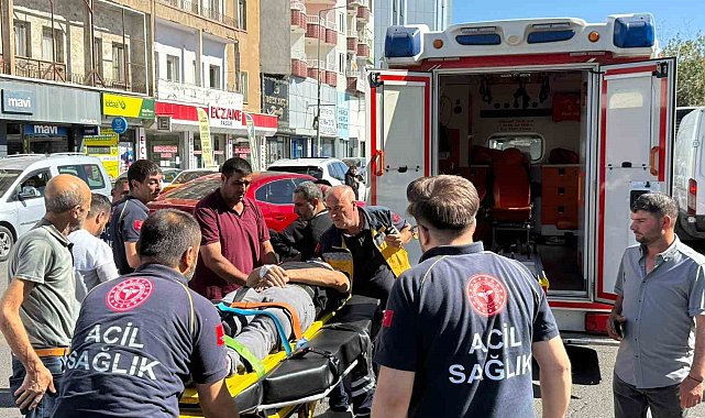 Otomobilin çarptığı yaya ağır yaralandı