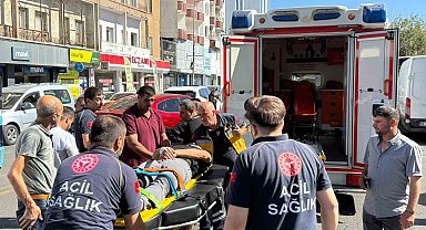 Otomobilin çarptığı yaya ağır yaralandı