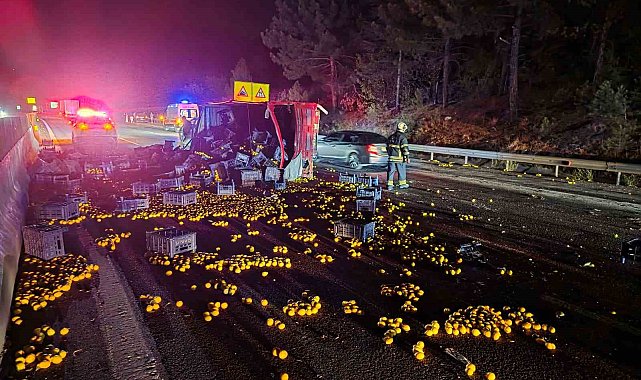 Otoyolda zincirleme kaza: 1 ağır yaralı