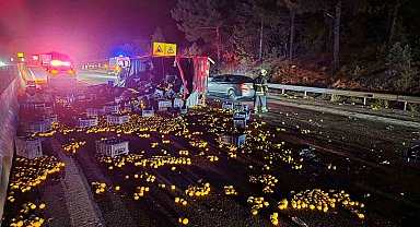 Otoyolda zincirleme kaza: 1 ağır yaralı