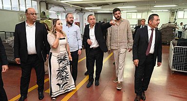 Özbekistan Ankara Büyükelçisi, DTO'da sektör temsilcileriyle buluştu