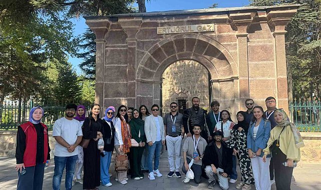 Pakistanlı gençler Söğüt'te ağırlandı