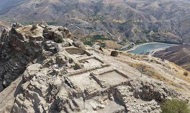 Palu Kalesi kazılarında yerleşim izleri ortaya çıktı