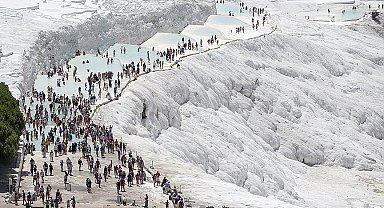 Pamukkale enler listesinde 2. sırada yer aldı