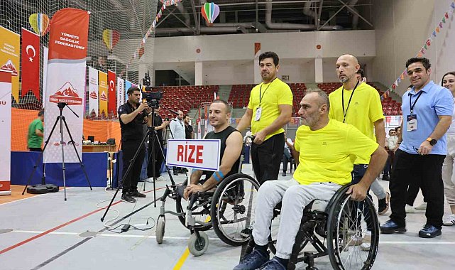 Para Tırmanış Türkiye Şampiyonası Nevşehir'de başladı