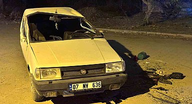 Park halindeki araca çarpan TOFAŞ'ın sürücüsü firar etti