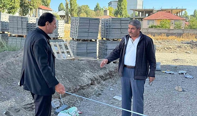 Patnos'ta modern ulaşım için çalışmalar sürüyor