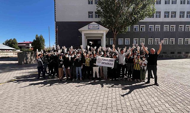 Patnos'ta öğrencilerden örnek davranış