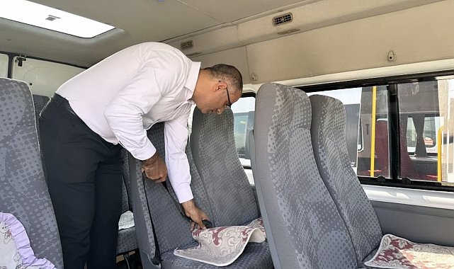 Patnos'ta servis araçlarına sıkı denetim