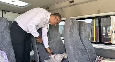 Patnos'ta servis araçlarına sıkı denetim