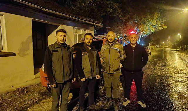 Pazaryeri-Bursa karayolunda orman denetimi