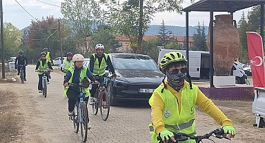 Pedallar Kınık Köyü için çevrildi