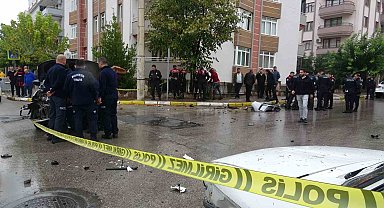 Polisten kaçtı ortalığı birbirine kattı