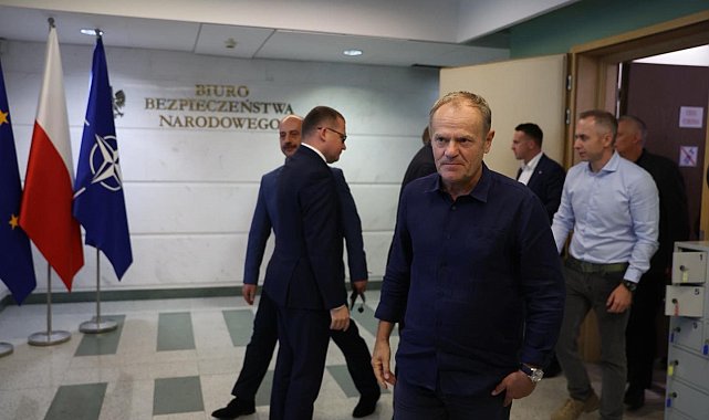Polonya Başbakanı Tusk, "NATO ülkesi topraklarında ilk kez Rusya'ya ait İHA'lar düşürüldü"