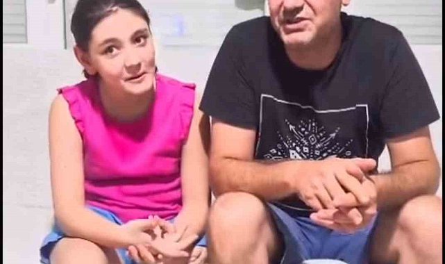 Protez desteği alan Özge'den videolu teşekkür mesajı