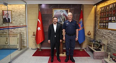 Rasim Arı'dan Albay Çelik'e ziyaret