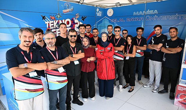 Rektör Kibar'dan TEKNOFEST'te gençlere destek