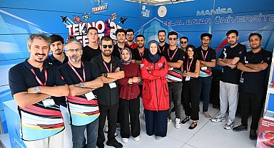 Rektör Kibar'dan TEKNOFEST'te gençlere destek