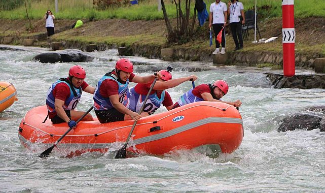 Rize'de Rafting Avrupa Kupası heyecanı yaşanıyor