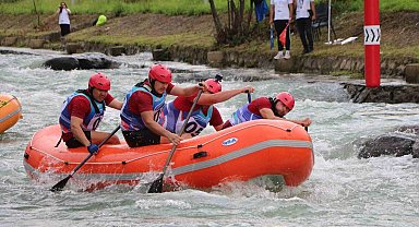 Rize'de Rafting Avrupa Kupası heyecanı yaşanıyor