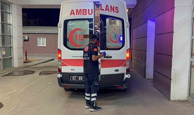 Rögar çukuruna düşen motosikletin sürücüsü ağır yaralandı