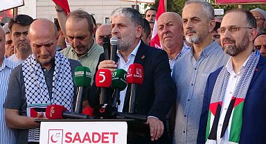 Saadet Partisi Bursa Milletvekili Mehmet Atmaca, Özgürlük Filosu'na katıldı