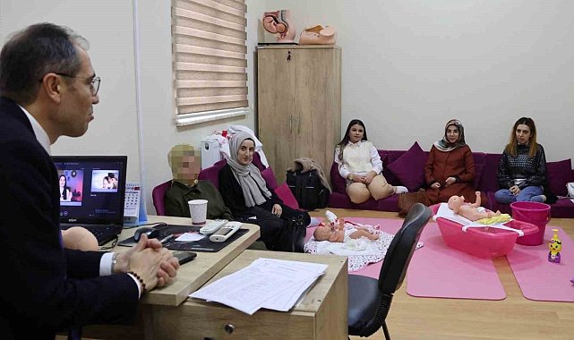 Sağlıklı Hayat Merkezlerinde "Bebek Akademileri" Eğitimi başladı