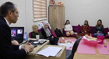 Sağlıklı Hayat Merkezlerinde "Bebek Akademileri" Eğitimi başladı