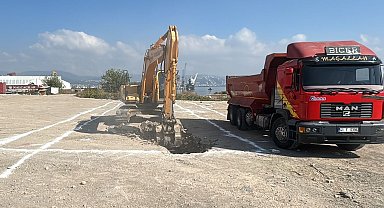 Sahile motorcu eğitim pisti geliyor, ilk kazma vuruldu