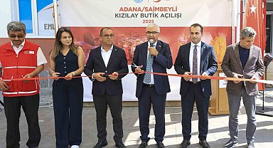 Saimbeyli'de 'Kızılay Butik' açıldı