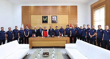 Sakarya Başkan Alemdar'dan itfaiye teşkilatına teşekkür