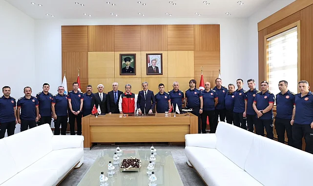 Sakarya Başkan Alemdar'dan itfaiye teşkilatına teşekkür