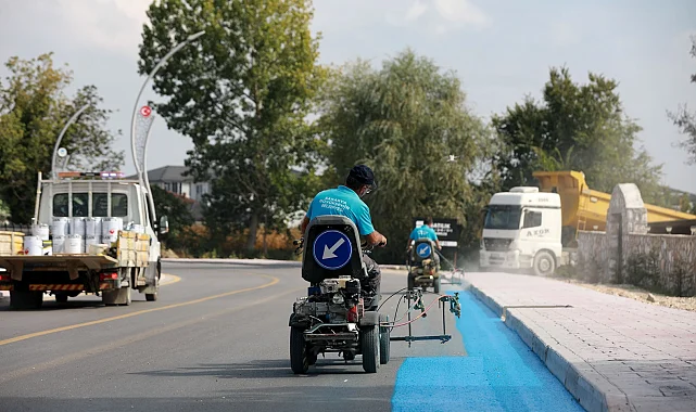 Sakarya Karacasu'ya 2 km'lik bisiklet yolu kazandırılıyor