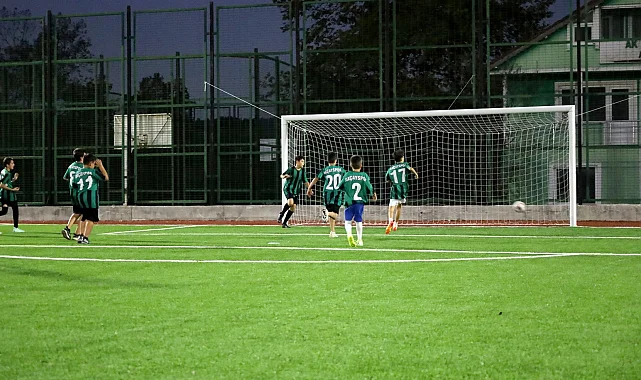 Sakarya Sapanca'da gençler için yeni spor alanı
