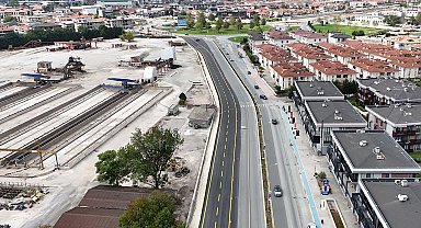 Sakarya Yazlık Kavşağı ile Millet Bahçesi arasındaki yol genişletme tamamlandı
