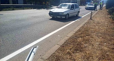 Salihli'de otomobilin çarptığı kadın hayatını kaybetti