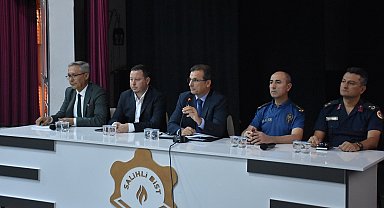 Salihli'de yeni eğitim öğretim yılı trafik tedbirleri masaya yatırıldı