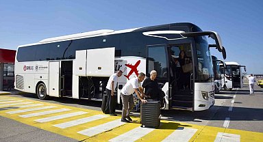 SAMAIR ile 260 bin yolcu havalimanına ulaştırıldı