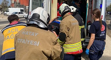 Samandağ'da trafik kazası: 6 yaralı