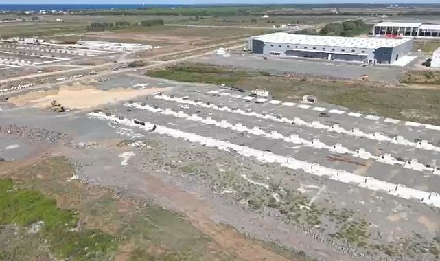 Samsun Yeni OSB'de fabrikalar yükseliyor