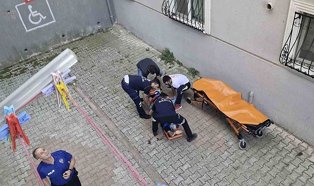 Samsun'da 4'üncü kattan atlayan kuaför kadın hayatını kaybetti