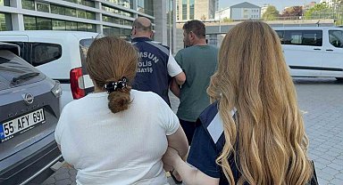 Samsun'da evden hırsızlık iddiasına 2 gözaltı