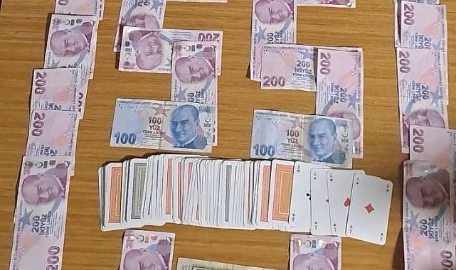 Samsun'da kumar baskını: 5 kişi suçüstü yakalandı