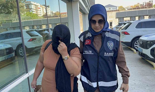 Samsun'da mağazadan giysi hırsızlığına gözaltı
